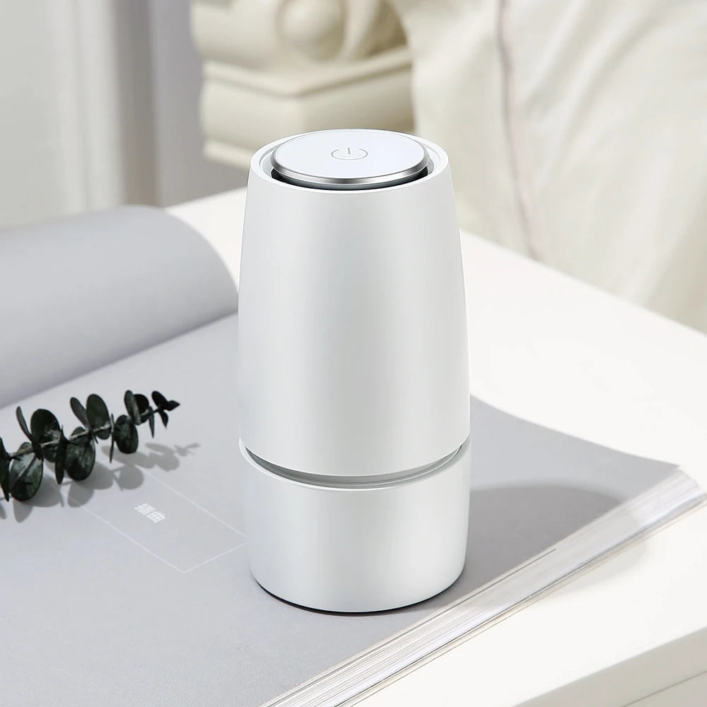 USB Car Air Purifier Mini Ultrasonic Portable Air Humidifier Cool Mist Aromatherapy Humidifier