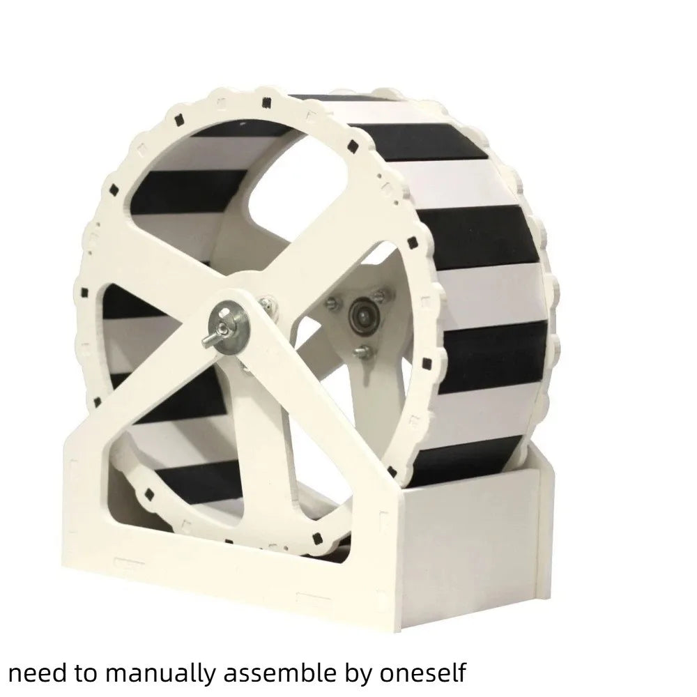 Durable Plastic Hamster Running Wheel Silent Stable Base Rodent Running Wheel 21cm Colorful Exercise Wheel Pet Exercise