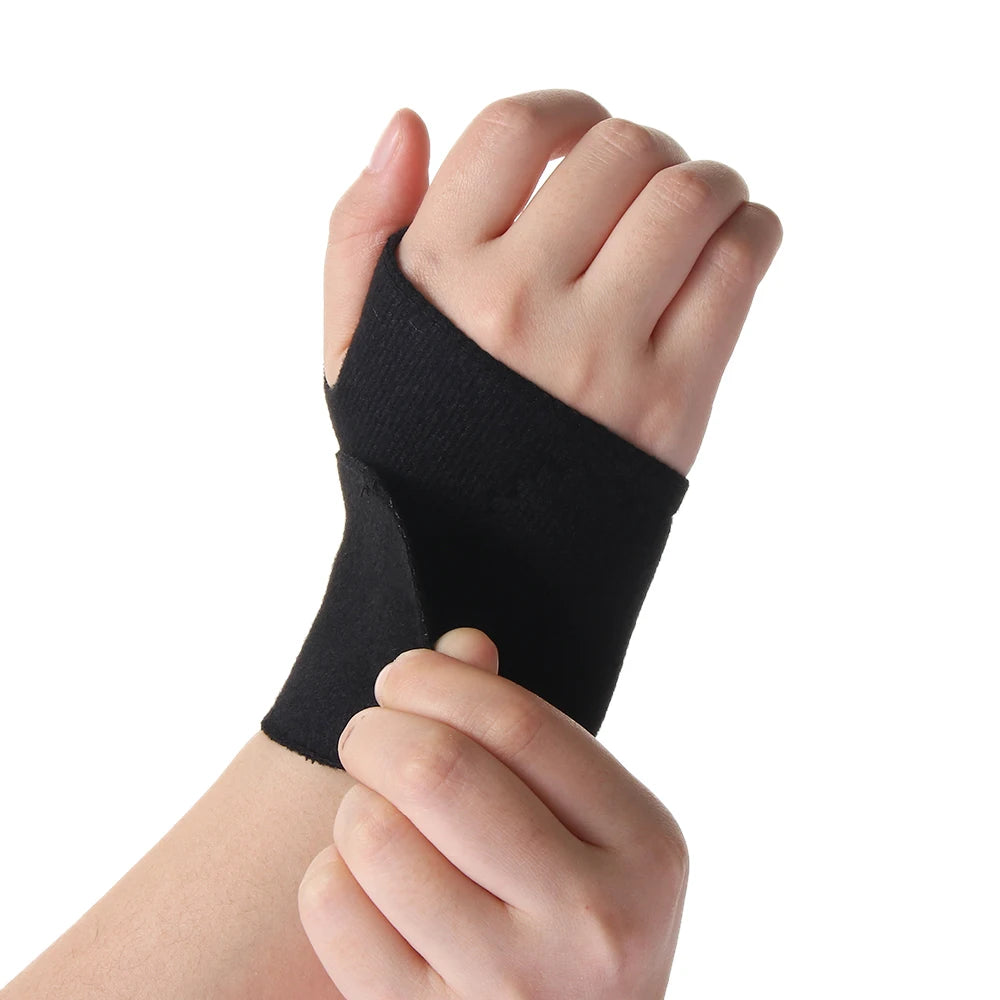 1Pair Magnetic Therapy Self-Heating Wrist Support Brace Men Women Wrist Wrap Guard Winter Hand Warmer Pain Relief Wristband Belt