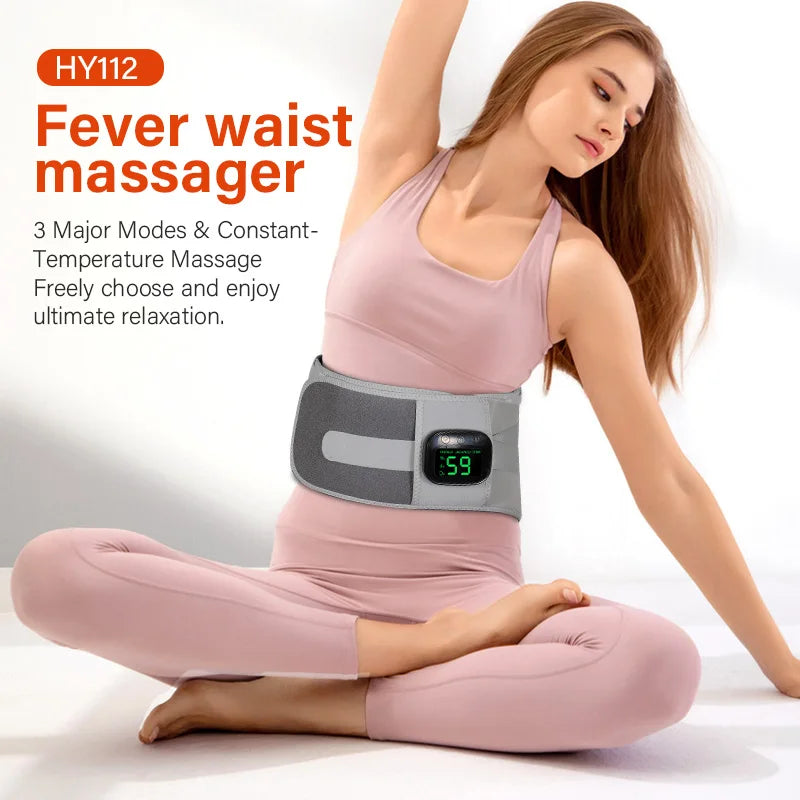 Hot Compress Massage Digital Display Touch for Ease USB Charged & Portable Breathable & Skin Friendly Personal Care Appliance
