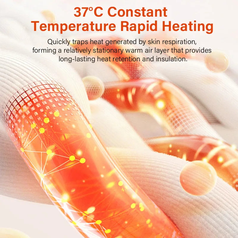 Hot Compress Massage Digital Display Touch for Ease USB Charged & Portable Breathable & Skin Friendly Personal Care Appliance