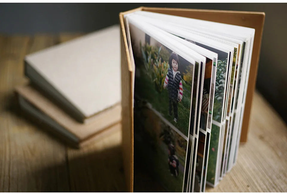 Photo Albums For 6 Inches Holder Album 200 Pockets Photo Album Book Wedding Scarpbook Cardboard Albums Photo Baby Album