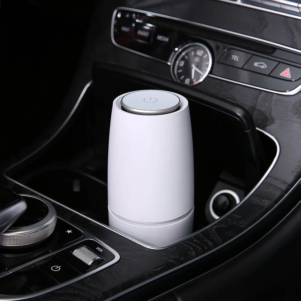 USB Car Air Purifier Mini Ultrasonic Portable Air Humidifier Cool Mist Aromatherapy Humidifier