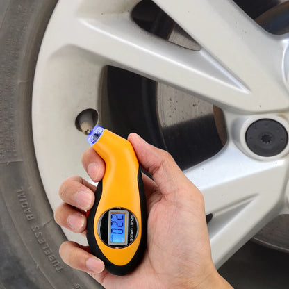 Solar TPMS Tire Pressure Monitoring System Temperature Warning Fuel Save Car Tyre Pressure Monitor 4 External Sensors Cartronics