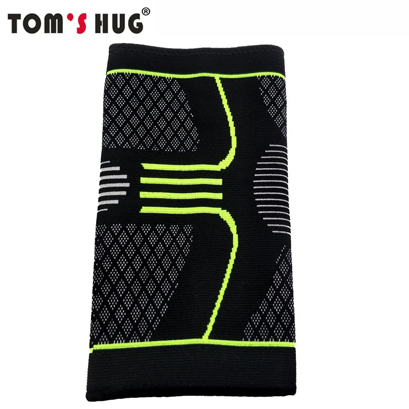 1 Pcs Knee Sleeve Support Protector Sport Kneepad Tom's Hug Brand Fitness Running Cycling Braces High Elastic Gym Knee Pad Warm