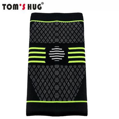 1 Pcs Knee Sleeve Support Protector Sport Kneepad Tom's Hug Brand Fitness Running Cycling Braces High Elastic Gym Knee Pad Warm