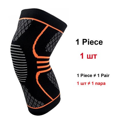 1 Pcs Knee Sleeve Support Protector Sport Kneepad Tom's Hug Brand Fitness Running Cycling Braces High Elastic Gym Knee Pad Warm