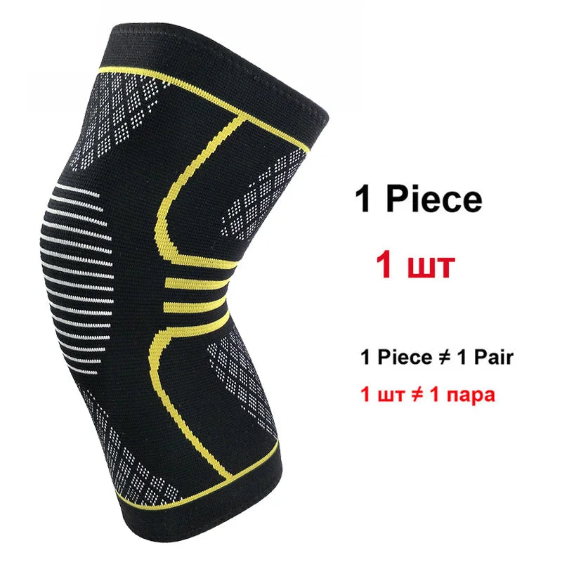 1 Pcs Knee Sleeve Support Protector Sport Kneepad Tom's Hug Brand Fitness Running Cycling Braces High Elastic Gym Knee Pad Warm