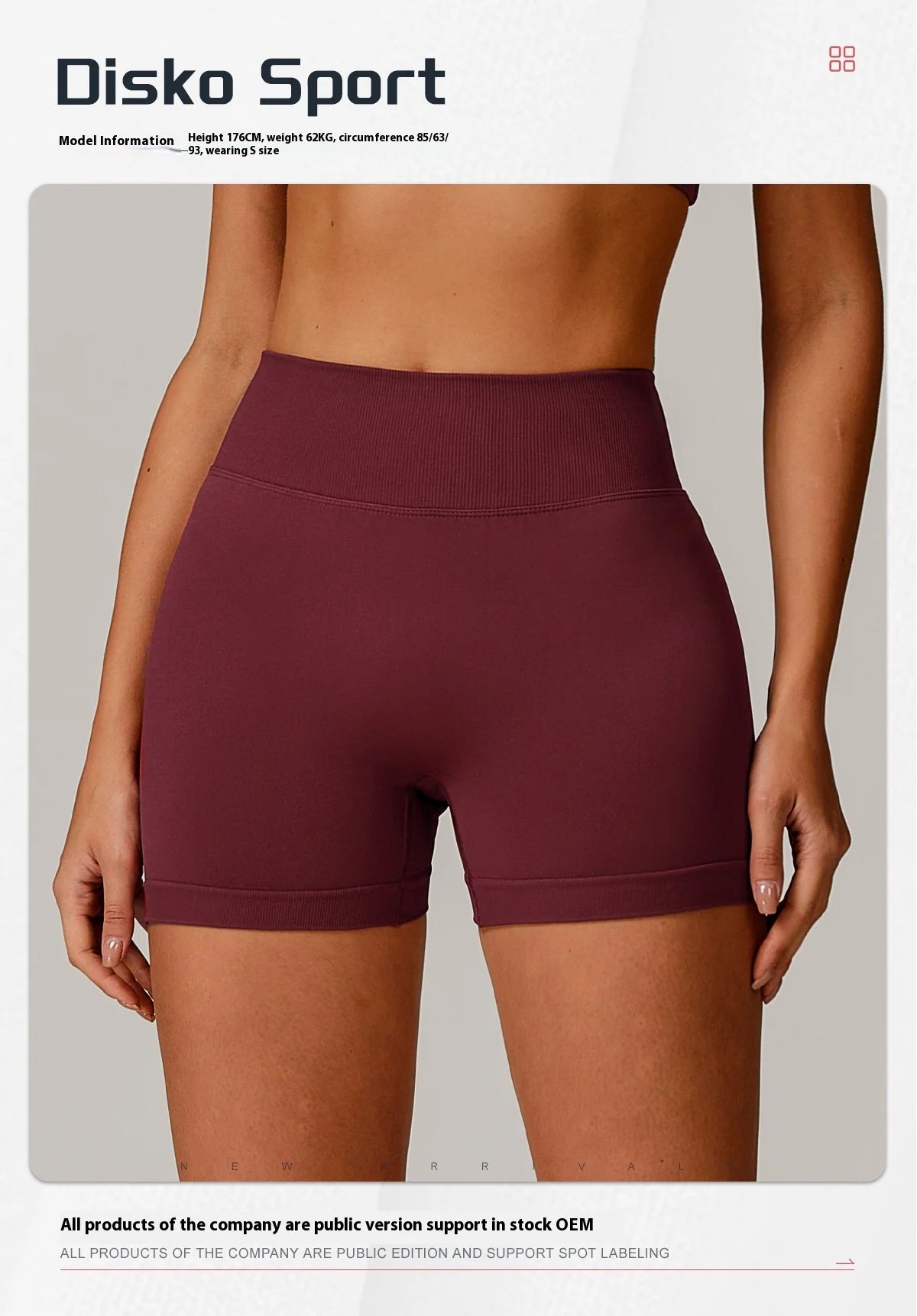Women's High Waist Yoga Shorts Seamless Butt Lifting Fitness Pants Elastic Tummy Control Solid Outdoor Running Sports Leggings