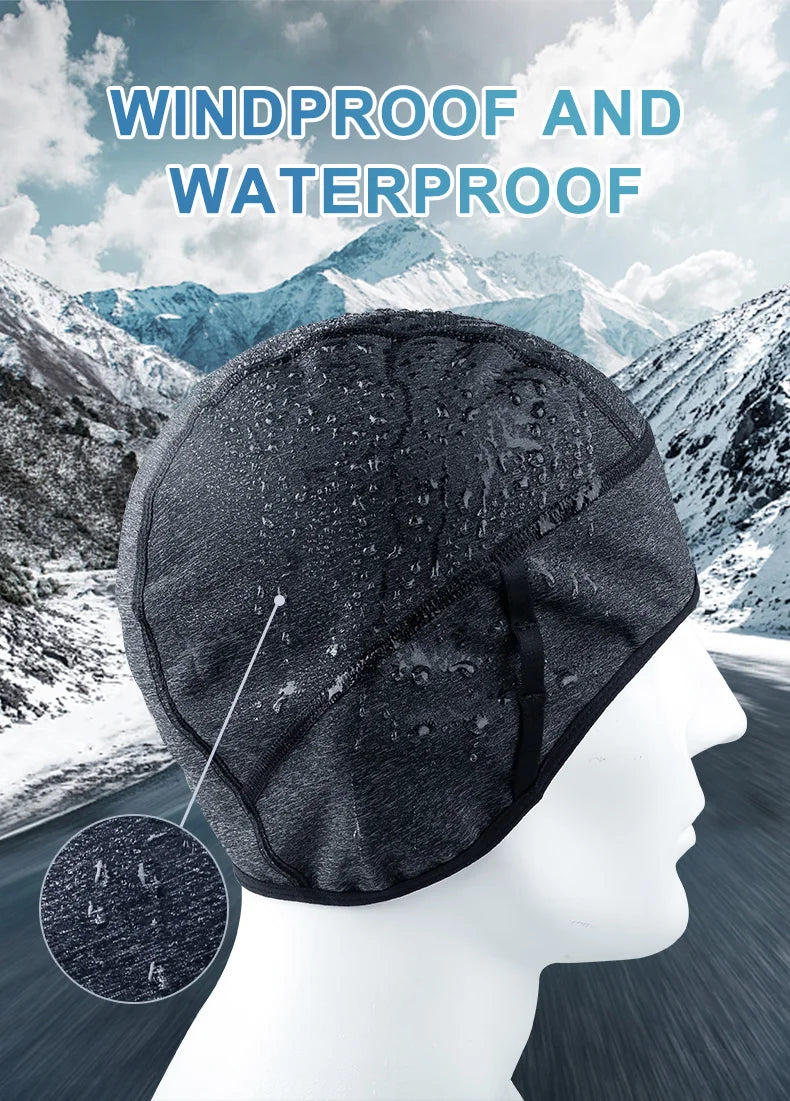 X-TIGER Winter Cycling Cap Windproof Thermal Ski Cap Running Skiing Motocycle Riding Hat Men Women MTB Bike Cycling Headwear