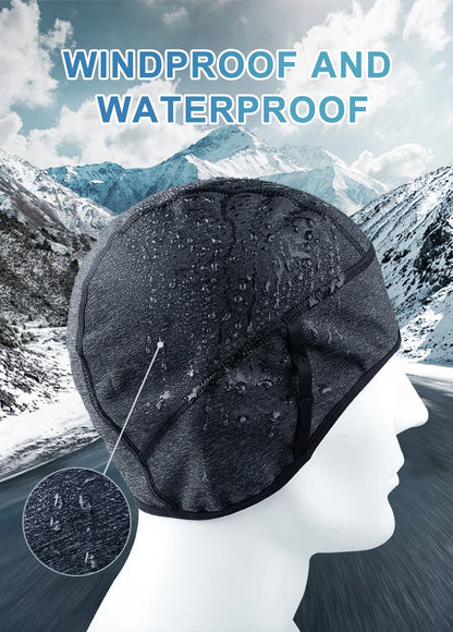 X-TIGER Winter Cycling Cap Windproof Thermal Ski Cap Running Skiing Motocycle Riding Hat Men Women MTB Bike Cycling Headwear