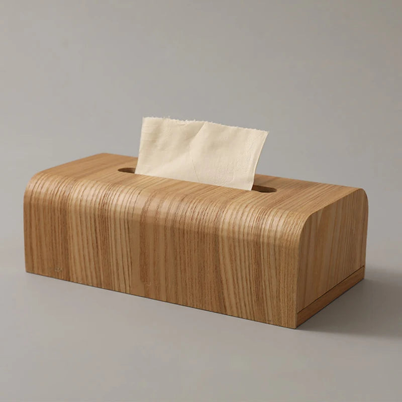 Classic Tissue Box for Living Room, Walnut Wood, Paper Box, Table Desktop Storage, Luxury Wooden Tissue Case, Home Ornament