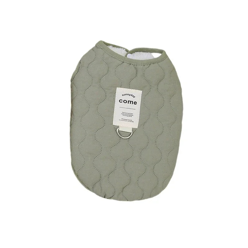 Warm Winter Pet Vest Jacket Cotton Dog Cat Coat Small Medium Puppy Clothes Apparel For Yorkie Chihuahua Maltese Bulldog