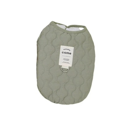 Warm Winter Pet Vest Jacket Cotton Dog Cat Coat Small Medium Puppy Clothes Apparel For Yorkie Chihuahua Maltese Bulldog