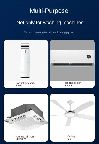 Drum Washing Machine Brush Universal Cleaning Brush Radiator Dryer Machine  Inner Barrel Long Brush Handle Washing Clean Tool
