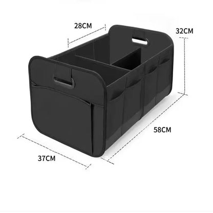 Car Storage Box  Oxford Cloth Storage Box Trunk Storage Box Large Capacity Foldable Storage Capacity Large Storage Capacity