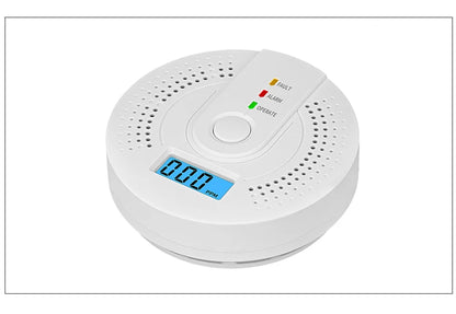 Independent CO Alarm Sensor Carbon Monoxide Alarm Detector High Sensitive Warning LCD Display CO Alarm