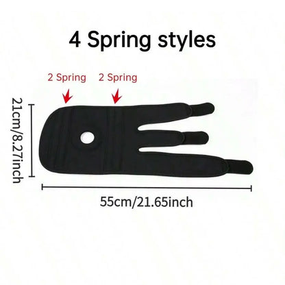 Sports knee pads, outdoor hiking, basketball, cycling, knee pads, running, strengthening protective gear, spring knee pads