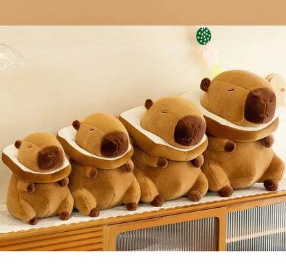 Capybara Plush Toy Stuffed Animal Soft Hugging Capybara Ornament Plush Toy Doll for Kids Adults Birthday Gift Home Decoration