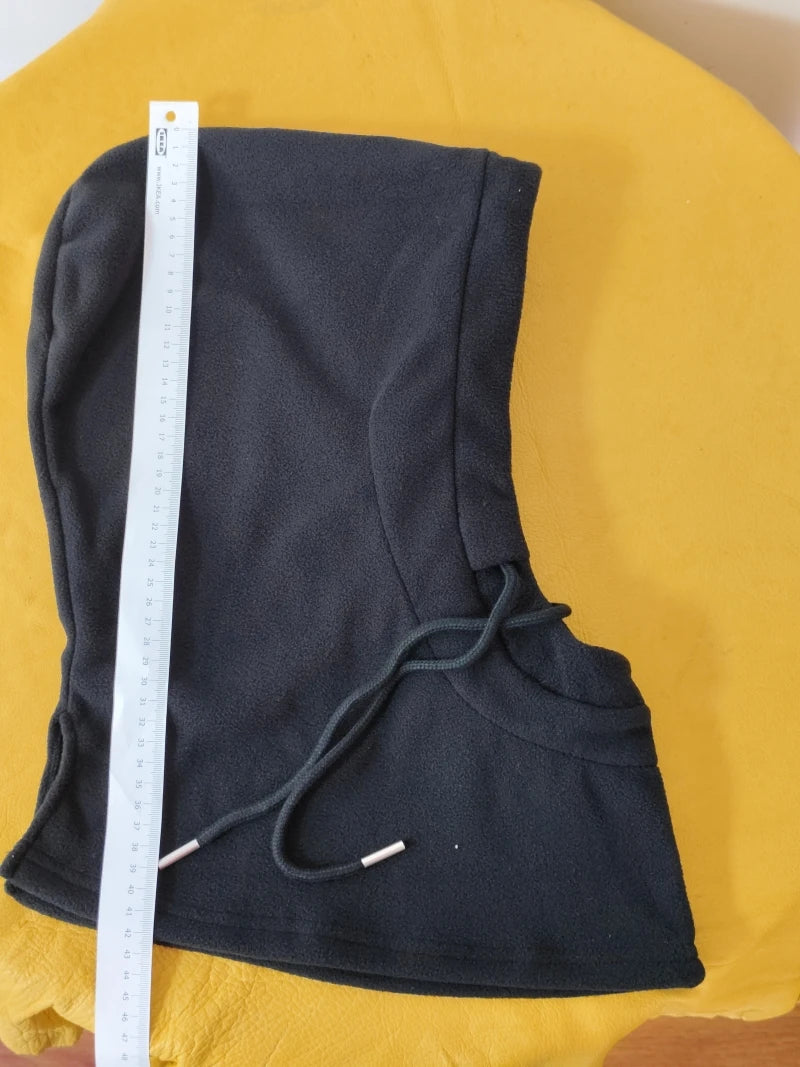 Winter Thermal Fleece Balaclava Scarf Outdoor Sports Ski Face Mask Neck Warmer Snood Hood Hat Windproof Cold Warm Riding Cap