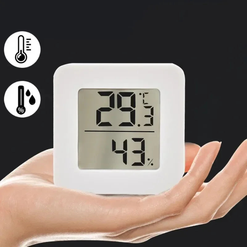 2026 New 1/4pcs Mini LCD Digital Thermometer Hygrometer Indoor Room Temperature Humidity Meter Sensor Gauge Weather Station Set