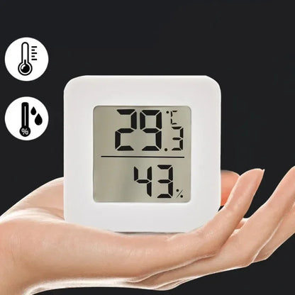 2026 New 1/4pcs Mini LCD Digital Thermometer Hygrometer Indoor Room Temperature Humidity Meter Sensor Gauge Weather Station Set