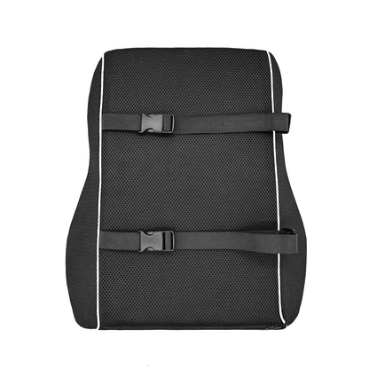 Car Seat Office Chair Back Lumbar Support Car Waist Rest Rebound Memory Foam Cushion Pad Back Lumbar Cushion for Car Driver