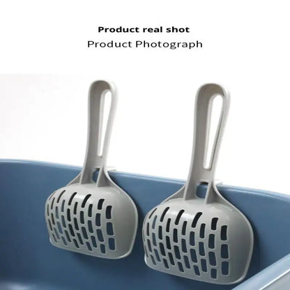 ♥2Pcs Cat Litter Scoop,Poop Removal Tool, Pet Cleaning Supplies