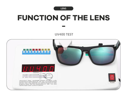 VAGHOZZ Brand Classic Sunglasses Men UV400 Fishing Sun Glasses Women Square Outdoor Male Sport Eyewear Driving Shades
