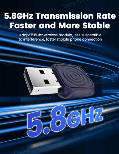 MINI 5 Pro/Mini Ultra CarlinKit Wireless CarPlay Adapter Smart CarPlay Box  for Car Plug and Play WiFi Bluetooth Auto Connection