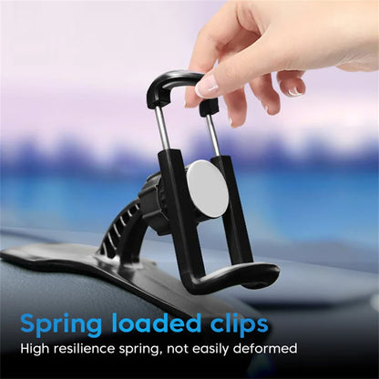 Universal Car Phone Holder Stand Dashboard Car Clip Mount GPS Bracket 360° Rotatable Phone GPS Support in Car For iPhone Xiaomi