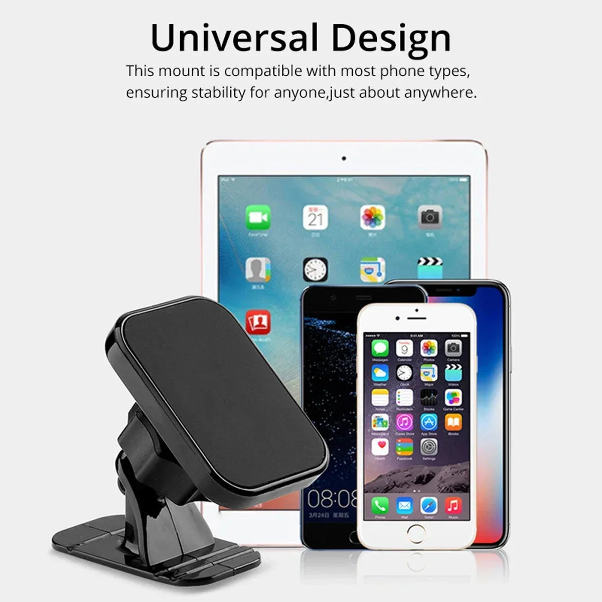 Magnetic Car Phone Holder Car Air Vent Phone Mount Universal Dashboard Magnet Cell Phone Holder Stand for iPhone Samsung Xiaomi