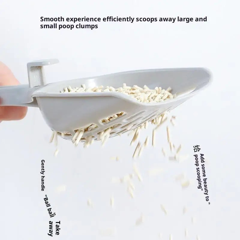 ♥2Pcs Cat Litter Scoop,Poop Removal Tool, Pet Cleaning Supplies