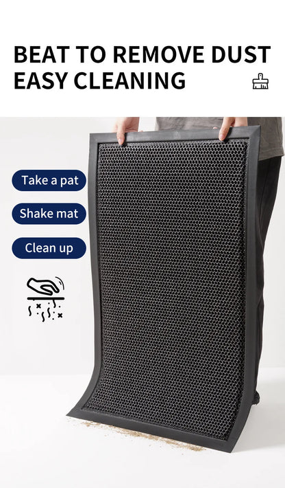 Villa door super soft non-slip floor mat outdoor hotel shopping mall entrance door floor mat elastic non-slip entrance door