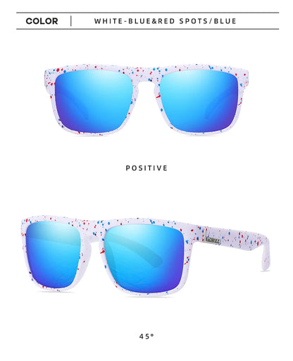 VAGHOZZ Brand Classic Sunglasses Men UV400 Fishing Sun Glasses Women Square Outdoor Male Sport Eyewear Driving Shades