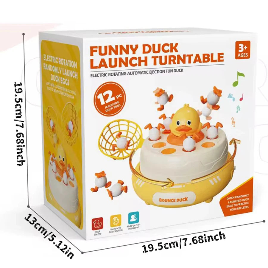 Child Party Bounce and Catch Duck Board Game Catching Flying Duck Training Hand Eye Coordination Parent  Funny Kid Game Toy Gift