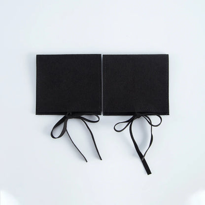10pcs Velvet Jewelry Packaging Pouches Chic Wedding Favor Bags Cream microfiber Cosmetic Bags Product Package Wedding Gift Bag