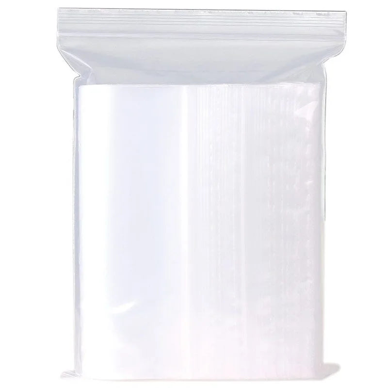 100Pcs/lot Small Zip Lock Plastic Bags Transparent Bag Reclosable Vacuum Storage Bag Clear Bags Ziplock Food Storage zip Bags