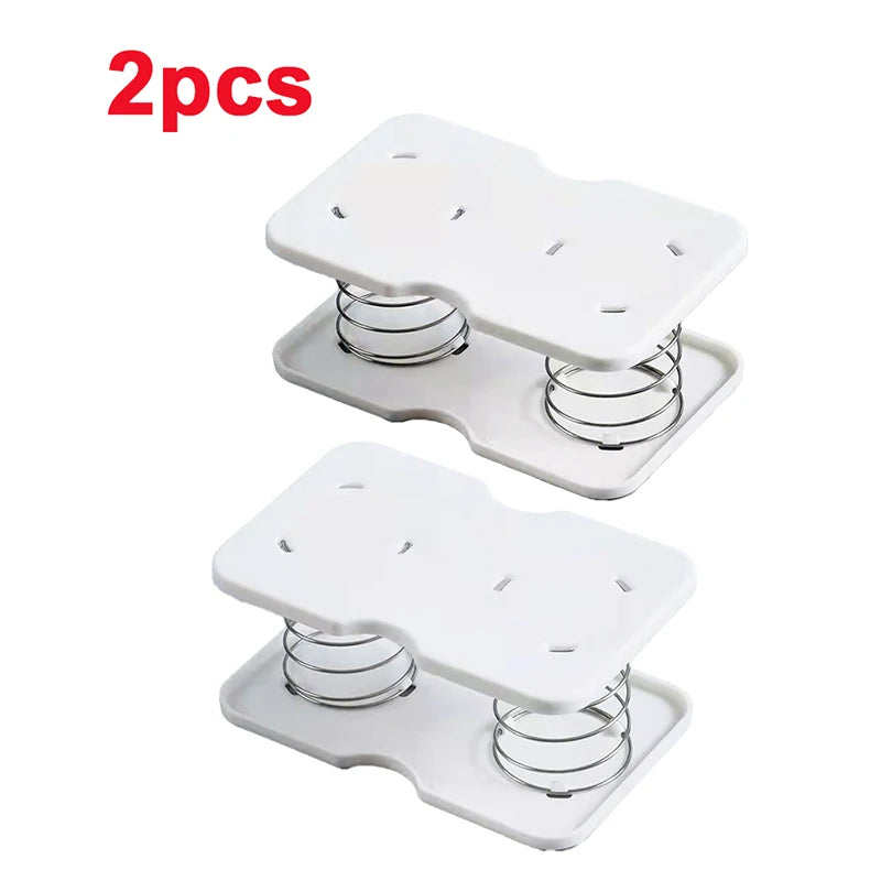 Automatic Tissue Box Tissue Dispenser Spring Loaded Tissue Holder Office Home Kitchen Toilet Bracket Organizer for Living Room