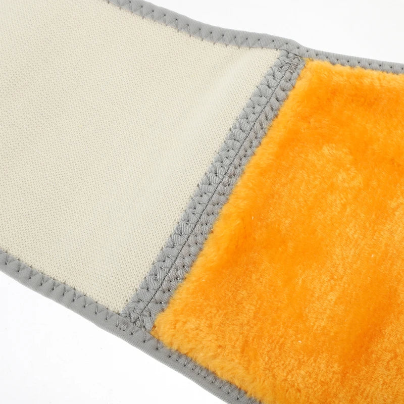 Winter Thicken Plush Waist belt Thermal Warmer Lumbar Support Belt Abdominal Protector Body Wrap Band Back Brace Kidney Binder