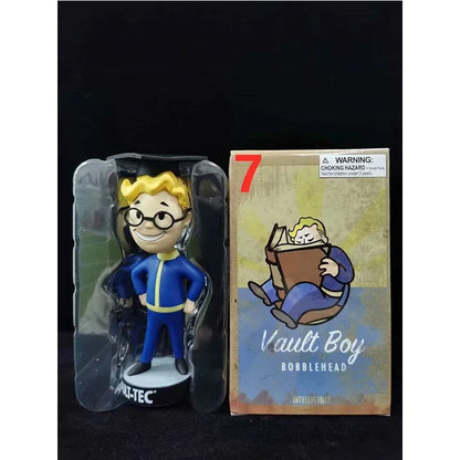 Bobblehead Cute Vault Boy Full Set Figure Toys Anime Action Figure Statue Collection Model Doll Room Ornament Toys Kids Gift