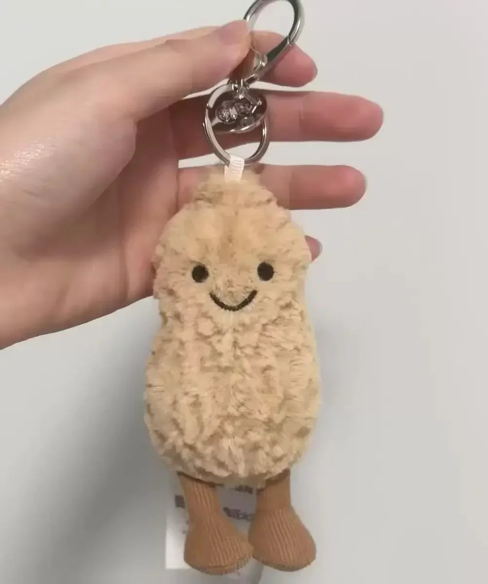 new Beautiful hanging bags, cute plush toys, creative keychains, matching plush dolls, beautiful key pendant accessories gifts S