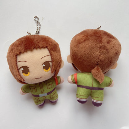 10CM Axis Powers Worlds Stars Plush Doll Keychain Hetalia Arthur Kirkland Alfred F Jones Wang Yao Keyring Cosplay Props Gift