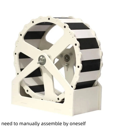 Durable Plastic Hamster Running Wheel Silent Stable Base Rodent Running Wheel 21cm Colorful Exercise Wheel Pet Exercise
