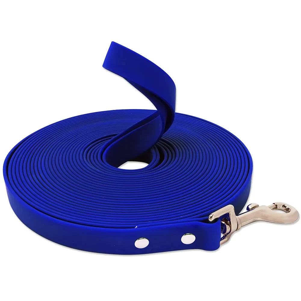 PVC Long Dog Leashes Cat Traction Lead Rope Candy Color Outdoor Short Pet Leash Blue Rose Red Yellow