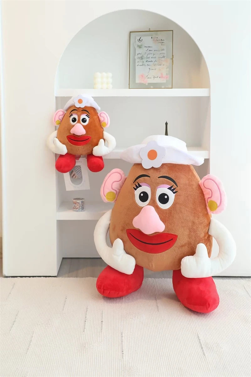 Cute Mr And Mrs Potato Head Plush Toy Lovely Stuffed Toy Story Anime Plushies Sleeping Doll Pillow Blanket Nap Xmas Gifts Girl