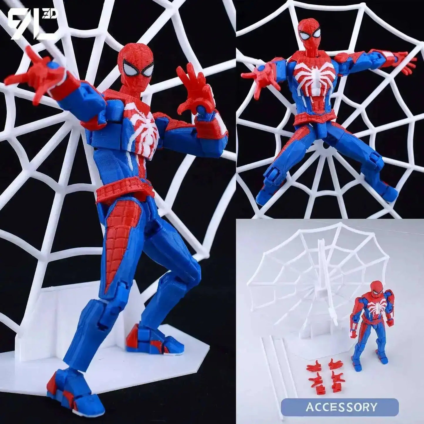 9L3D Superman Invincible Boy Batman Action Figure LUCKY13 Multi-Jointed Poseable T13 Titan13 Hero Model Dummy13 Collectible Toys