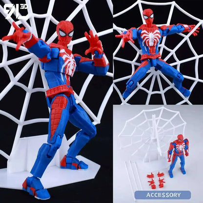 9L3D Superman Invincible Boy Batman Action Figure LUCKY13 Multi-Jointed Poseable T13 Titan13 Hero Model Dummy13 Collectible Toys