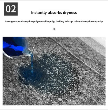 Dog Paper Pee Pad Bamboo Charcoal Thickened Disposable Diaper Pad Water Absorbent Cat Diaper Pet Products Cleaning Accessories