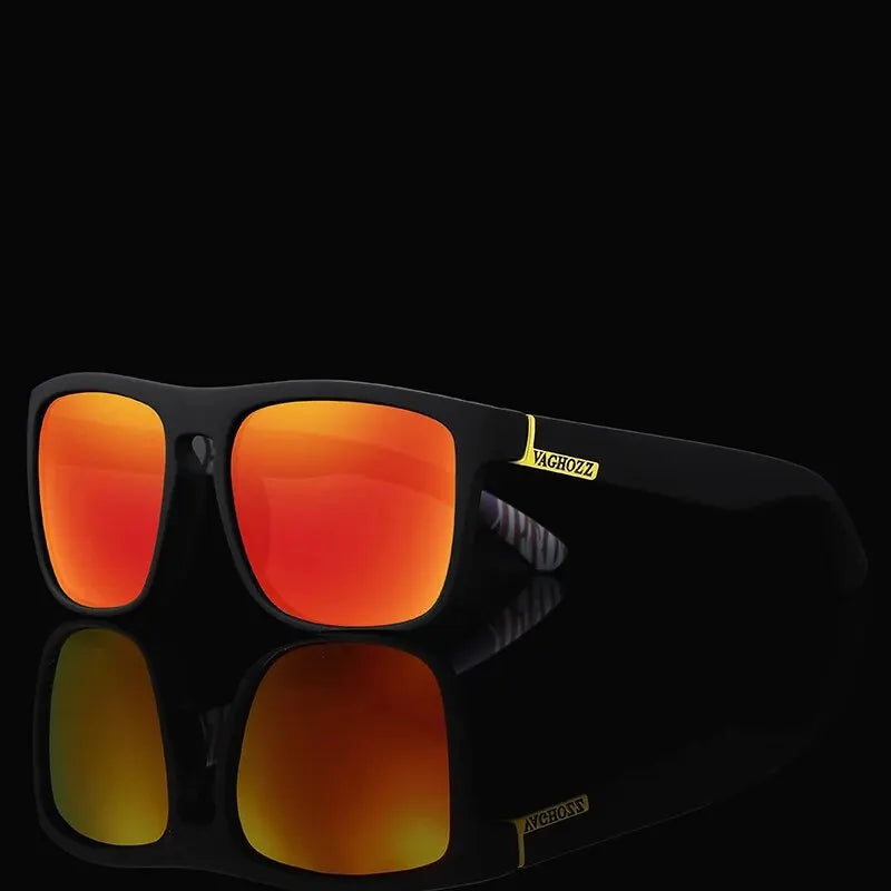 VAGHOZZ Brand Classic Sunglasses Men UV400 Fishing Sun Glasses Women Square Outdoor Male Sport Eyewear Driving Shades